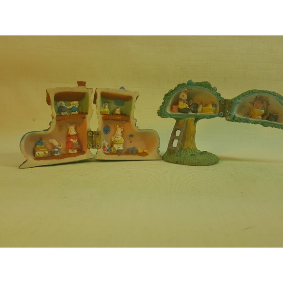 Shoe and Tree Easter figures hidden homes KE269 - Picture 9 of 9